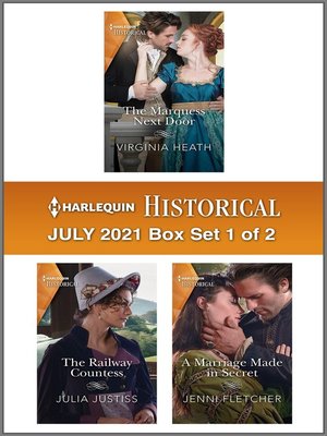 Harlequin Historical July 2021--Box Set 1 of 2 - ebook